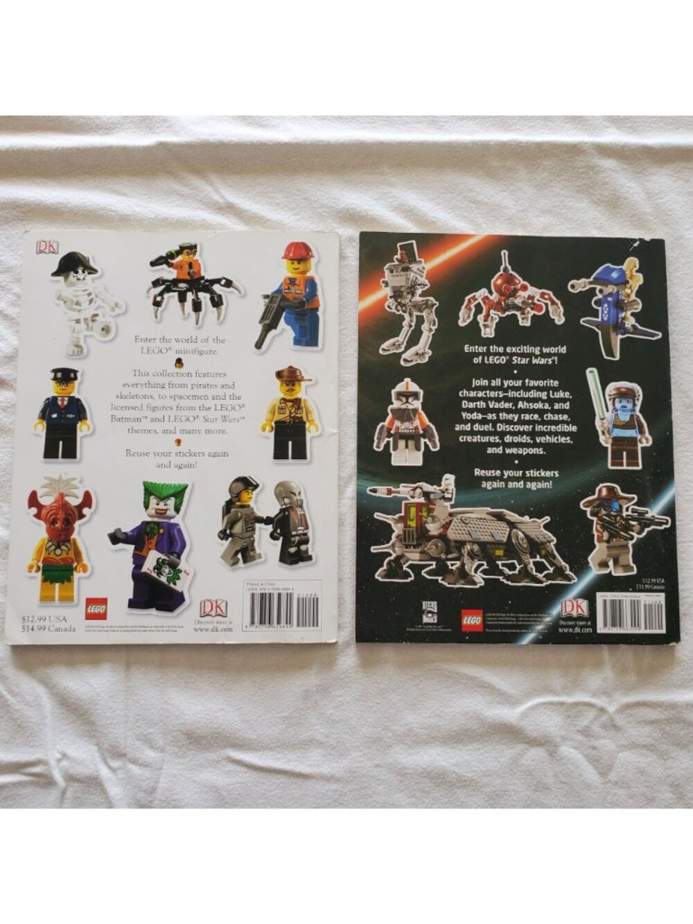 LEGO Sticker Book Minifigure Encyclopedia Star Wars Harry Potter Adventure Build - Picture 9 of 13